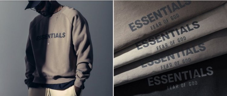 White Essentials Hoodie