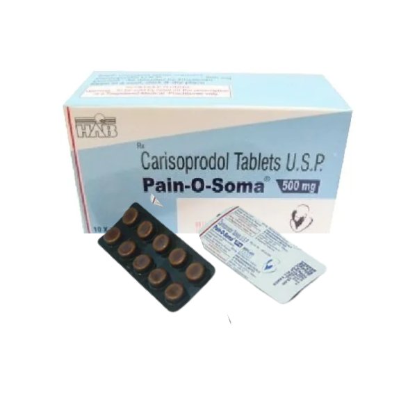 Combat Muscle Pain and Stiffness with the Power of Pain O Soma 500 mg