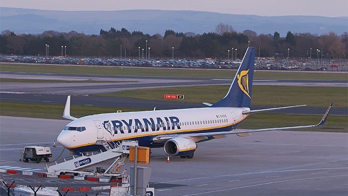 Which Terminal Does Ryanair Use at Manchester Airport?