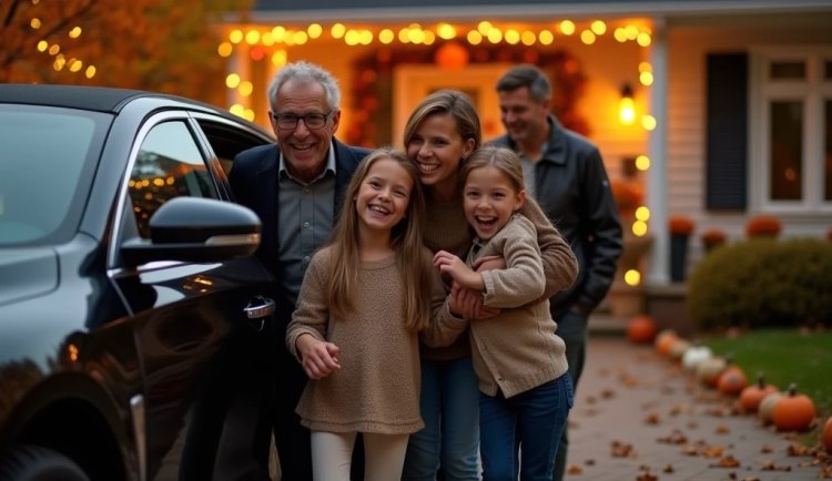 thanksgiving limousine service brings holiday joy